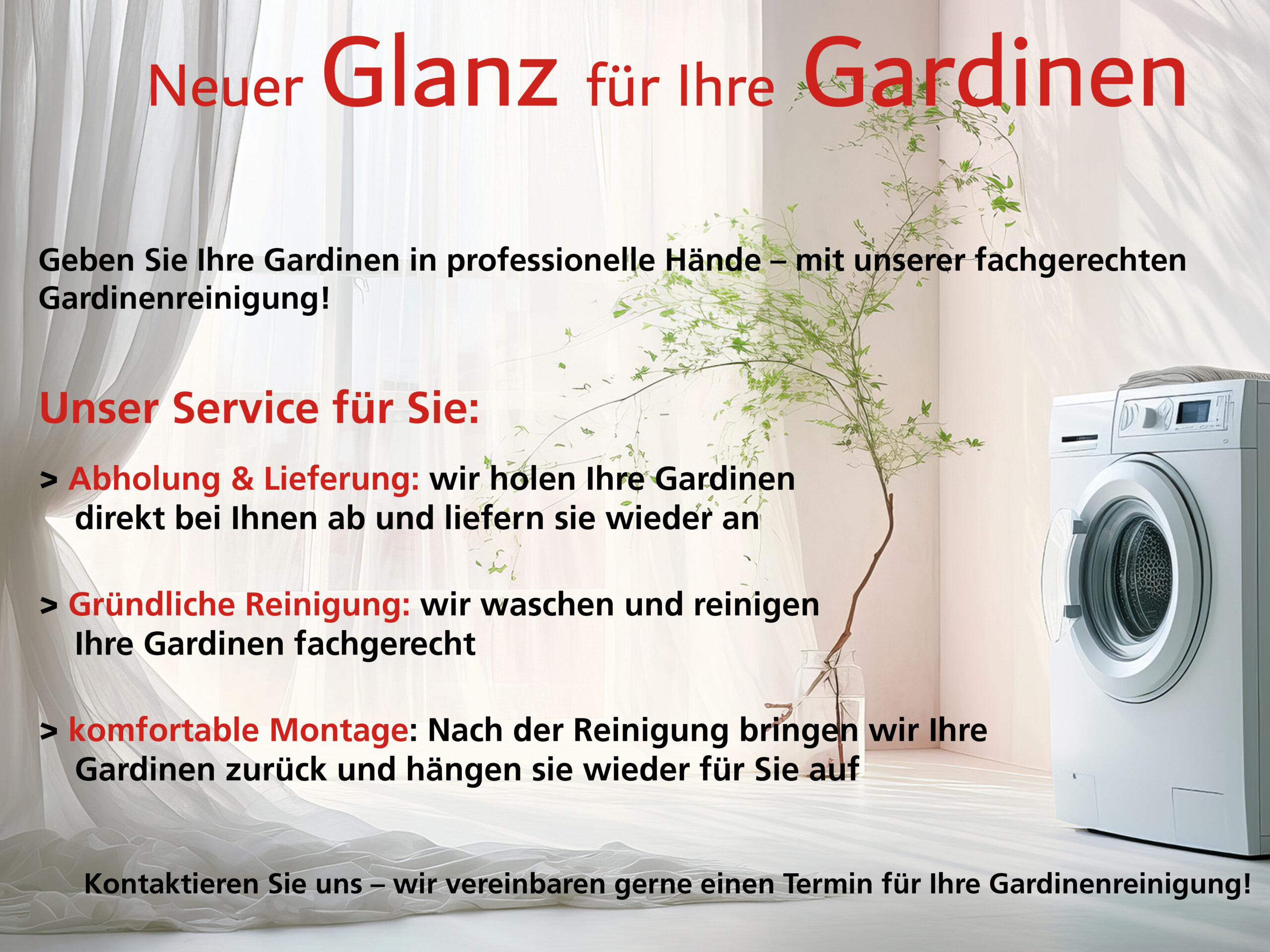 Gardinenservice von Charte 2026