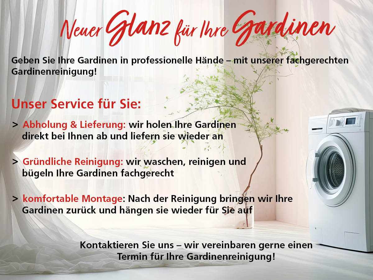 Gardinenservice von Charte